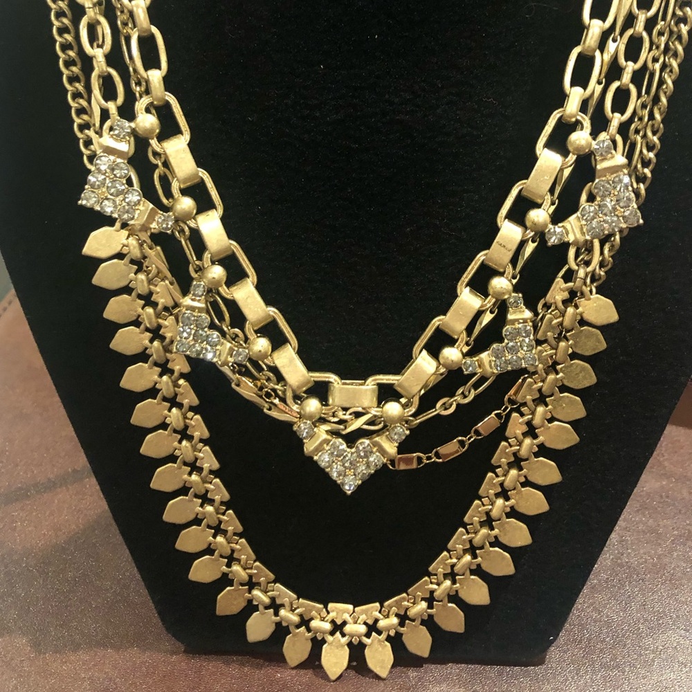 Gold necklace